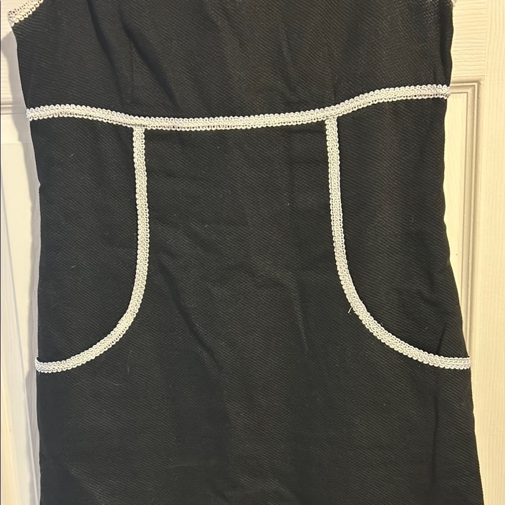 Nina Leonard Black Sheath Dress Knee-Length Sleeveless for Cocktail - Picture 4 of 9